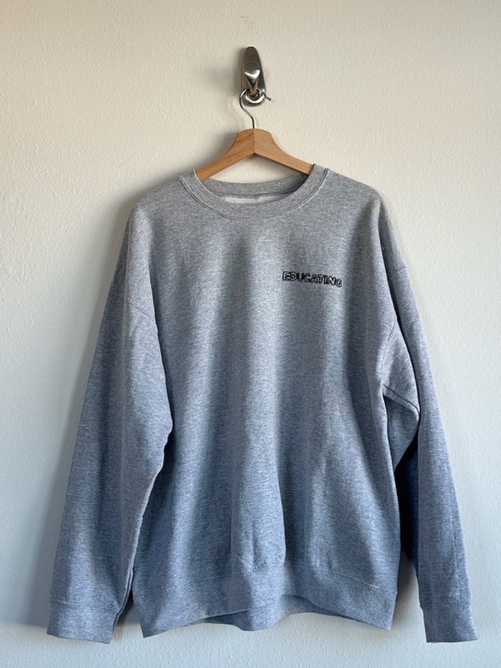 Chinatown Market “How To Start a Brand” Graphic Crewneck Sweatshirt  Size XL